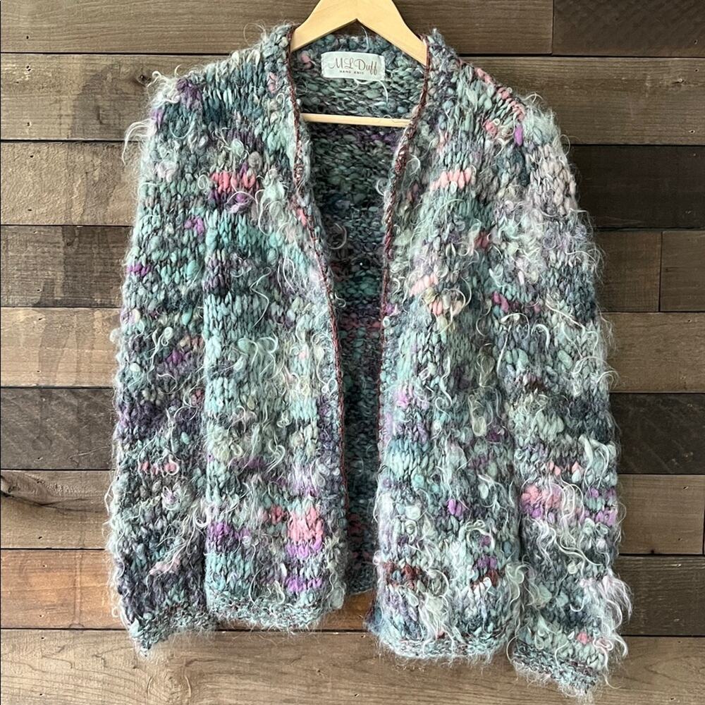 ML Duff Women's Hand Knit Cardigan
